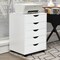 Versatile White MDF Filing Cabinet with 5 Drawers for Office or Home